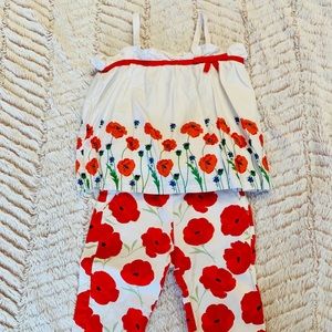 Poppy Floral set